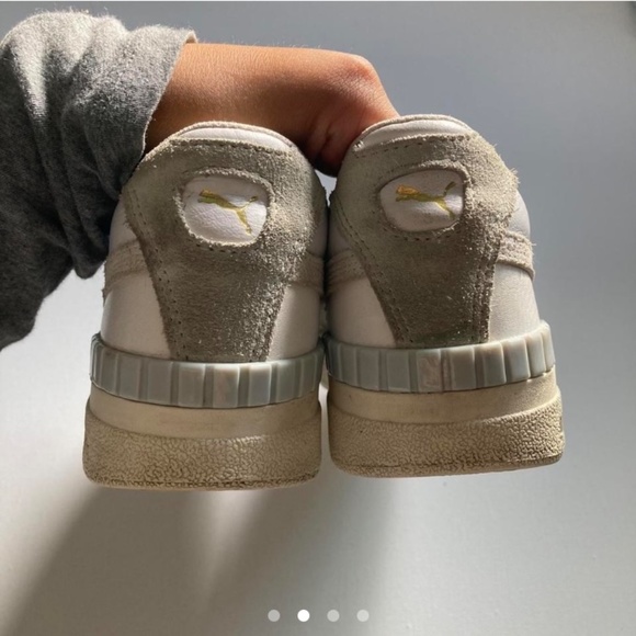 Puma Cali Sport Mix platform sneakers in white marshmallow - Picture 4 of 4